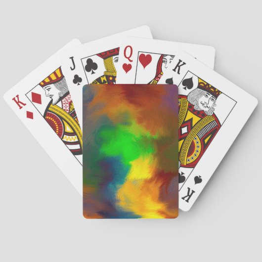 Happiness and arts pokerkaarten (Achterkant)