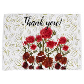 Happiness blooming flowers groot cadeauzakje (Voorkant)