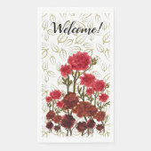 Happiness blooming flowers servet (Voorkant)