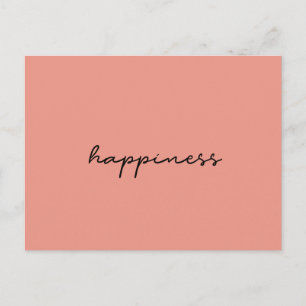 Happiness briefkaart