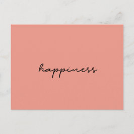 Happiness briefkaart