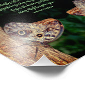 Happiness Brown Butterfly Inspirerend Quote 8x10 Foto Afdruk (Hoek)