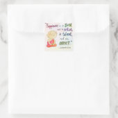 'Happiness' - Buddha Doodles™ Sticker (Tas)