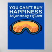 Happiness buy lift pass_ poster (Voorkant)