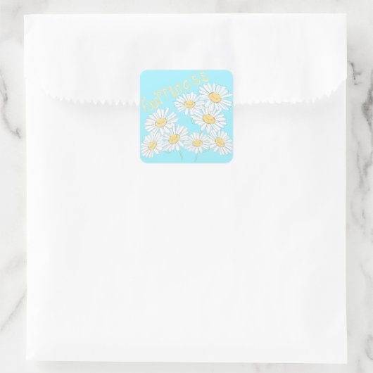 Happiness Daisy sticker (Tas)