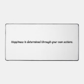 Happiness Desk Mat (Voorkant)
