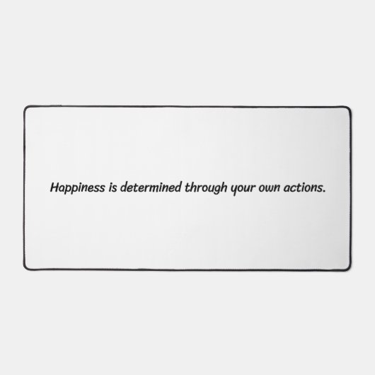 Happiness Desk Mat (Voorkant)