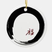 Happiness Enso Ornament (Voorkant)