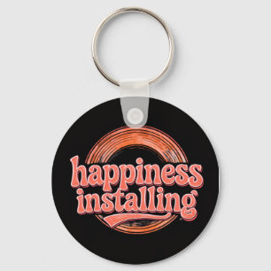 happiness.exe Installeren - Retro Koraal uit de Ja Sleutelhanger