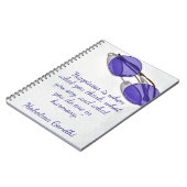 Happiness Harmony Mahatma Ghandi Notitieboek (Linkerzijde)