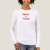 Happiness in Solitude T-Shirt (Voorkant volledig)