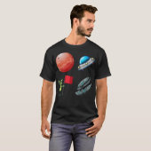 Happiness in Space Pack T-shirt (Voorkant volledig)