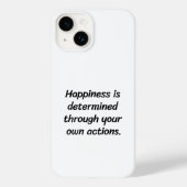 Happiness iPhone Hoesje (Achterkant)
