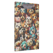 Happiness is a bunch of puppies klembord (Rechts)