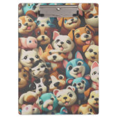 Happiness is a bunch of puppies klembord (Voorkant)