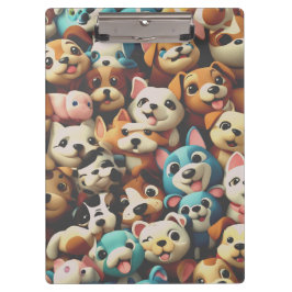 Happiness is a bunch of puppies klembord