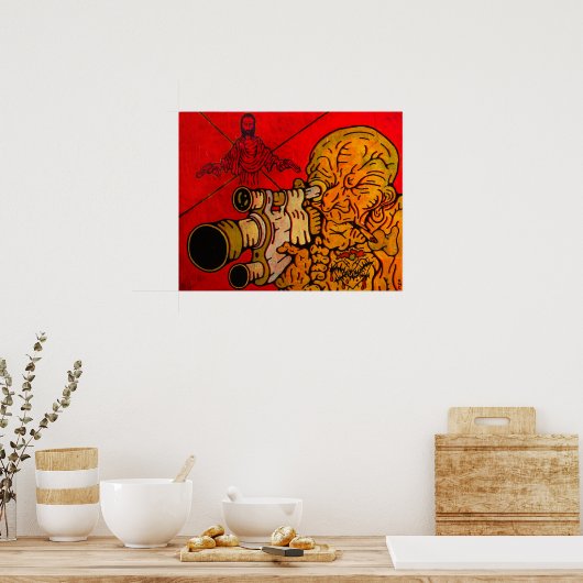 Happiness is a Warm Gun Poster (Keuken)