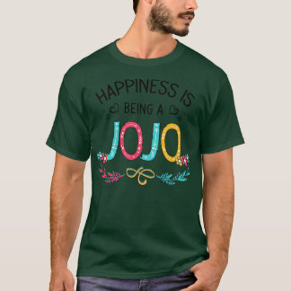 Happiness is Being A Jojo Wildflower Valentijns  M T-shirt