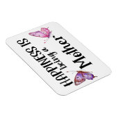 Happiness Is Being A Mother Butterfly Mom Present Magneet (Rechterzijde)