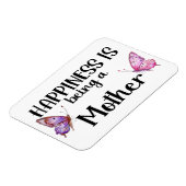 Happiness Is Being A Mother Butterfly Mom Present Magneet (Linkerzijde)