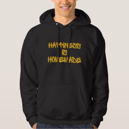 HAPPINESS IS HOMEMAMAMAGEERDE inspirerend prijsopg Hoodie