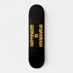 HAPPINESS IS HOMEMAMAMAGEERDE inspirerend prijsopg Persoonlijk Skateboard