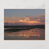 Happiness is not a bestemming, it's ... briefkaart (Voorkant)