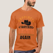 Happiness Is Watching Gunsmoke Over And Over Again T-shirt (Voorkant)