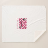 happiness is you blanket sherpa deken (Voorkant (horizontaal))