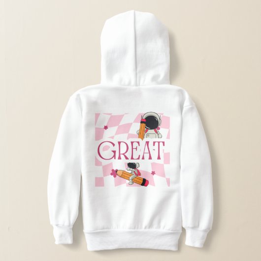 Happiness is you hoodie (Laag Achter)