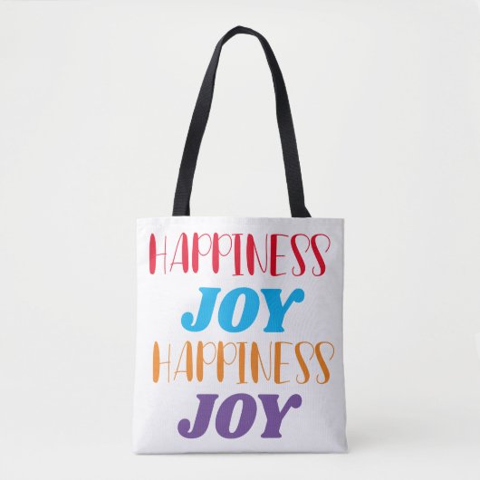 Happiness Joy Tas (Voorkant)