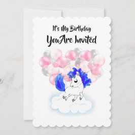 Happiness magic unicorn kaart