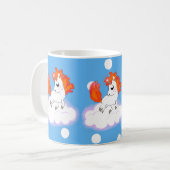 Happiness magic unicorn koffiemok (Voorkant links)