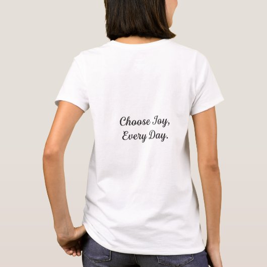 Happiness Molecule T-shirt (Achterkant)