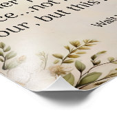 “Happiness, not in another place- Walt Whitman Foto Afdruk (Hoek)