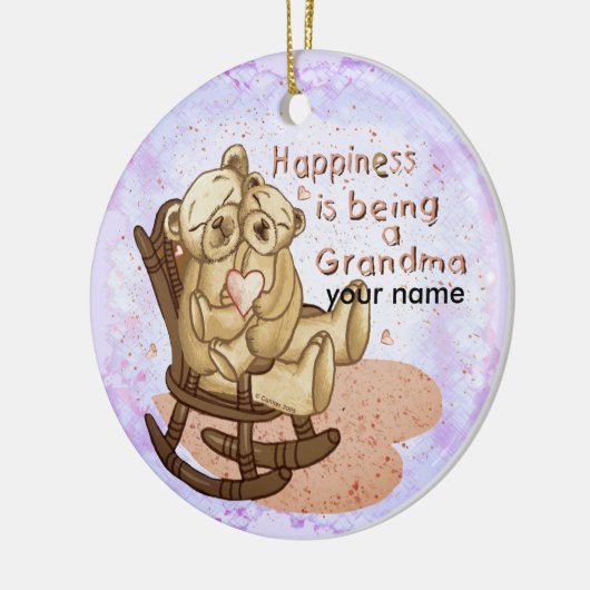 Happiness Oma ornament (Links)