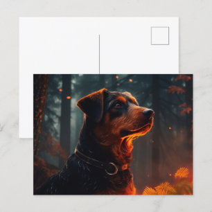 Happiness on Four Paws Briefkaart