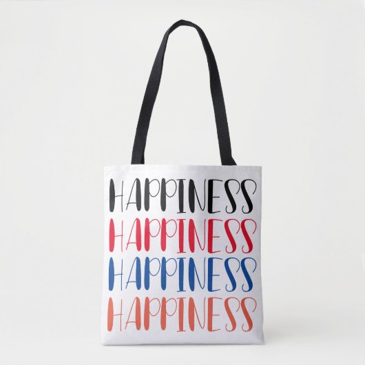 Happiness Tas (Voorkant)