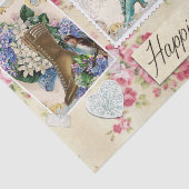 Happiness Victoriaans Steampunk Boots Tissue Paper Tissuepapier (Detail)