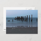 Happisburgh Beach Groins Briefkaart (Voorkant / Achterkant)