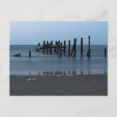 Happisburgh Beach Groins Briefkaart (Voorkant)