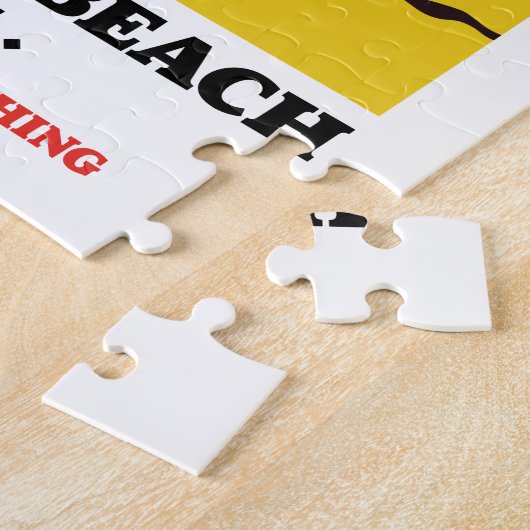 Happisburgh Beach Norfolk reisposter Legpuzzel (Zijkant)