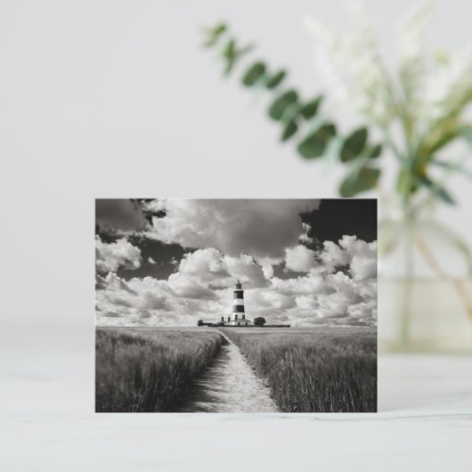Happisburgh vuurtoren briefkaart (Staand voorkant)