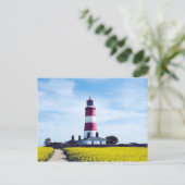 Happisburgh vuurtoren briefkaart (Staand voorkant)