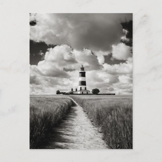 Happisburgh vuurtoren briefkaart (Voorkant)