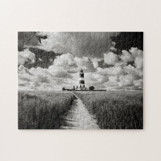 Happisburgh vuurtoren legpuzzel (Horizontaal)