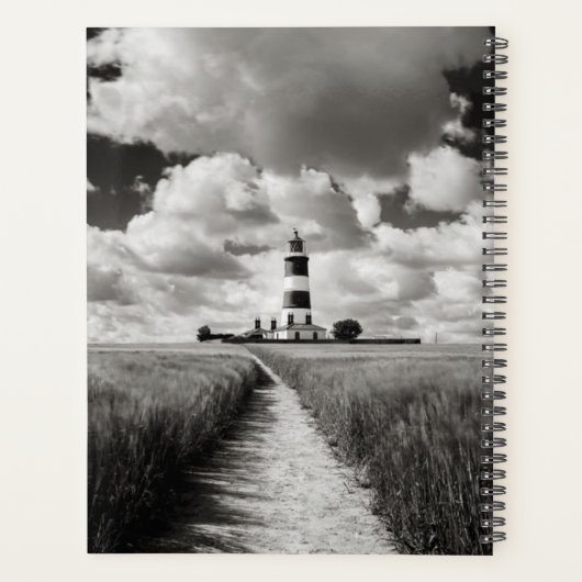 Happisburgh vuurtoren planner (Achterkant)