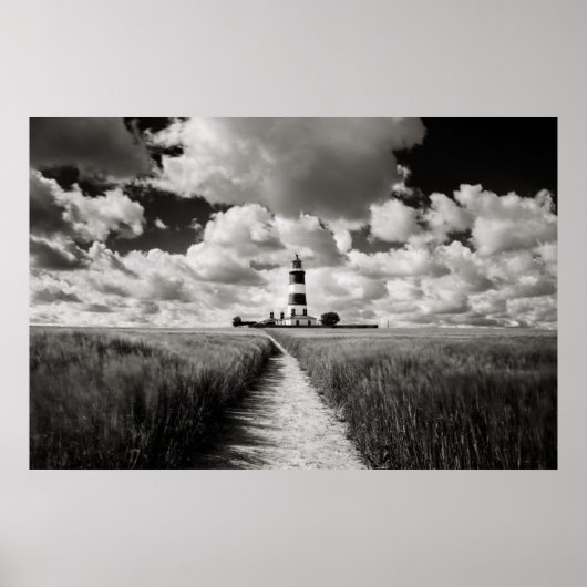 Happisburgh vuurtoren poster (Voorkant)