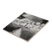 Happisburgh vuurtoren tegeltje (Zijkant)