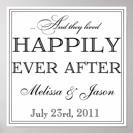 Happliy Ever After Poster (Voorkant)
